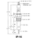 Auburn CS13004 1/2" Ignitor, IP-16, Steel, NPT Connection