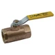 APOLLO 7010101 Bronze Ball Valve,Inline,FNPT,1/4 in 6KK47