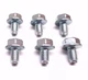 6 FLANGE BOLTS FITS HONDA RECOIL GX110 GX120 GX160 GX200 GX240 GX270 GX340 GX390