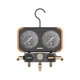 NAVAC N2A4B Manifold Gauge - Class 1.0 Accuracy, Impact-Resistant, Manifold G...