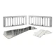 Firegear PAVER-VENT-4-LNTS 3.625 x 8 in. Stainless Steel Paver Vent Kit with ...