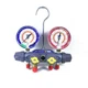 Yellow Jacket 49956 4-Valve TITAN Test/Charging Manifold, Gauges