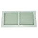 Ceiling/Wall Return Air Grille,  12 In W X 12 In H Opening,  412Cfm,  White,