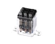 LENNOX 67K66 Appliance 67K6601 Relay