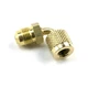Yellow Jacket 19202 1/4" Female Quick Coupler 90 X 3/8" Male Flare