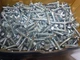 #10-16 x 1" Hex unslotted Drive Indented Hex Washer Head Zinc Finish #3 Point 