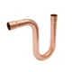 Mueller W61001 Streamline Suction Pressure P-Trap 1 in C x C Copper