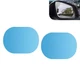 winterrock 2PCS Car Rear View Mirror 3.94 inches x 5.71 inches, Transparent 