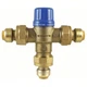CASH ACME Thermostatic Mixing Valve: HG110-D, Bronze, 3/4 in Inlet Size