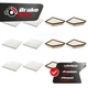 Air Cabin Filters (12 Total) Kit For 2010-2017 Chevrolet Equinox