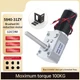 5840-31ZY DC 12V24V Worm Gear Reduction Self-Locking Motor 51MM Long Shaft Motor