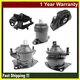 For Acura TSX Base Sedan FWD Engine Motor & Upper Trans. Mount Set 5PCS
