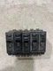 Lot of 5 GE THQB120 BOLT-ON BREAKER, 120/240-VOLT, 1-POLE, 20-AMP. USED