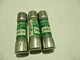 NEW LOT OF 3 BUSSMANN FUSETRON FNM-20 20A/AMP FUSE