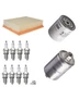 Service Kit For Range Rover MK II V8 P38A Air Oil Fuel Filter Bosch Spark Plugs