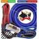 Warzone 1/0 Gauge Power Amp Kit Up to 5000 Watts  Elite Pro Flexible RCA Spea...
