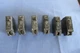 New Lot of 6 GE THQB 1 POLE 20 AMP Bolt In Circuit Breaker Dusty, Cosmestic Wear