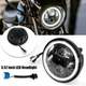 5.75" LED Headlight DRL Hi/Lo Beam For Kawasaki Vulcan VN 900 S 650 1500