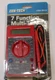 Cen-Tech 7 Function Digital Multimeter DC-AC Voltage Battery Multi Tester 98025