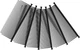 6 Pack #4119 Pleat Spacers Replacement Compatible with Aprilaire 2200, 2250, Spa