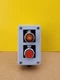 Hoffman E2PB 2 Pushbutton Enclosure with Allen Bradley Reset/Stop Buttons