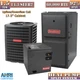 Goodman 1.5 Ton Heat Pump Furnace & Coil System 14.3 SEER2 60000 BTU 92% AFUE
