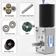 5840-3650 DC12V/24V Large Torque Worm Geared Motor Self-Locking Brake 6-470RPM 