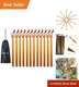 Ultralight 12 Pack 7-Inch Tent Pegs - Superior 7075 Aluminum for All Terrains