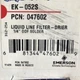 EK-052S Emerson Liquid Line Filter - Drier