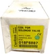 Danfoss 018F6887 solenoid Valve coil 24V New