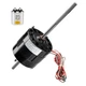 D1092 RV Air Conditioner Fan Motor with Capacitor - 1/3 HP 115V 1675 RPM Dire...