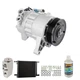 For Saab 9-4X 2011 A/C Kit w/ AC Compressor Condenser & Drier TCP