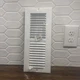 TRUAIRE and Contractor series 04&rdquo;X12&rdquo; 2 WAY FLOOR REGISTER with Shut Off. 