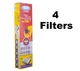 4 BestAir Filter Replacements for Aprilaire Space-Gard 201 Model 2200 & 2250