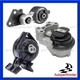 Motor,Torque Strut&Trans Mount Set For 2007-2010 Ford Edge 3.5L/Lincoln MKX 3.5L
