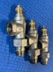 Three Danfoss 013G8013 Side Mount Angle RA 2000 Valves