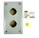 HOFFMAN E-2PB  PUSH BUTTON ENCLOSURE NEMA 12 SCREW ON LENGTH 5.75" WIDTH 3.25"