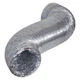 GRAINGER APPROVED 60584 Noninsulated Flexible Duct,Aluminum 499A80