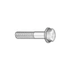 GRAINGER APPROVED 2TJ91 Flange Bolts,Fastener L 3 in,PK15 2TJ91