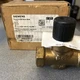SIEMENS - 3/4" 2-Way N/C Brass Globe Valve Body 6.3 Cv 599-02012 New Open Box!!