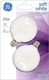 GE 44412 2 Pack 25 Watt Soft White Globe Light Bulbs w Candelabra Base