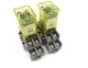 Lot of 2 IDEC RH2B-UL DC24V Relay w/ IDEC SH2B-05 Base