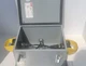 HOFFMAN Cut Out Box A10086CH  with Banner sensors #STBVR81Q