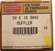 50K163042 Carrier Muffler OEM 50K163042