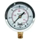 Winters Pct324lf Pressure Gauge, 0 To 160 Psi, 4 1/2 In Dial, 1/4 In Npt Bottom