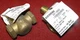 Siemens - Product #257-02000B & 257-02038 - Lot of Two, 1/2" Brass Valve Bodies 