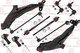 Control Arm And Ball Joint Assy Stabilizer Bar Link Tie Rods For Eclipse 05-01