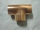 Mueller Streamline Copper Sweat Tee Actual Size 3-1/8 W 40152 Nominal Size 3"
