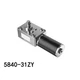 12V 470RPM Worm Gear Motor 5840-31ZY Torque Metal Turbo Worm Gearbox Reduction