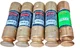 (QTY:5) Bussmann FRN-R-30 (FRN-R-20) 30/20A Fusetron Dual Element Time-Delay